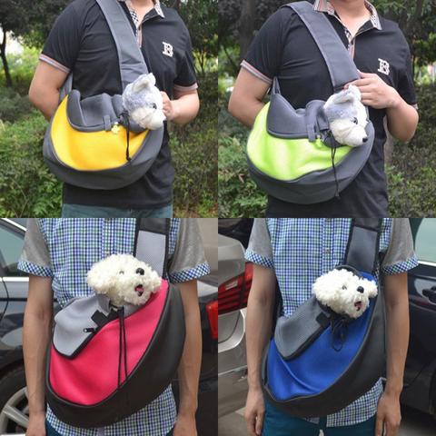 Shoulder Outdoor Carrier For Small Dogs.